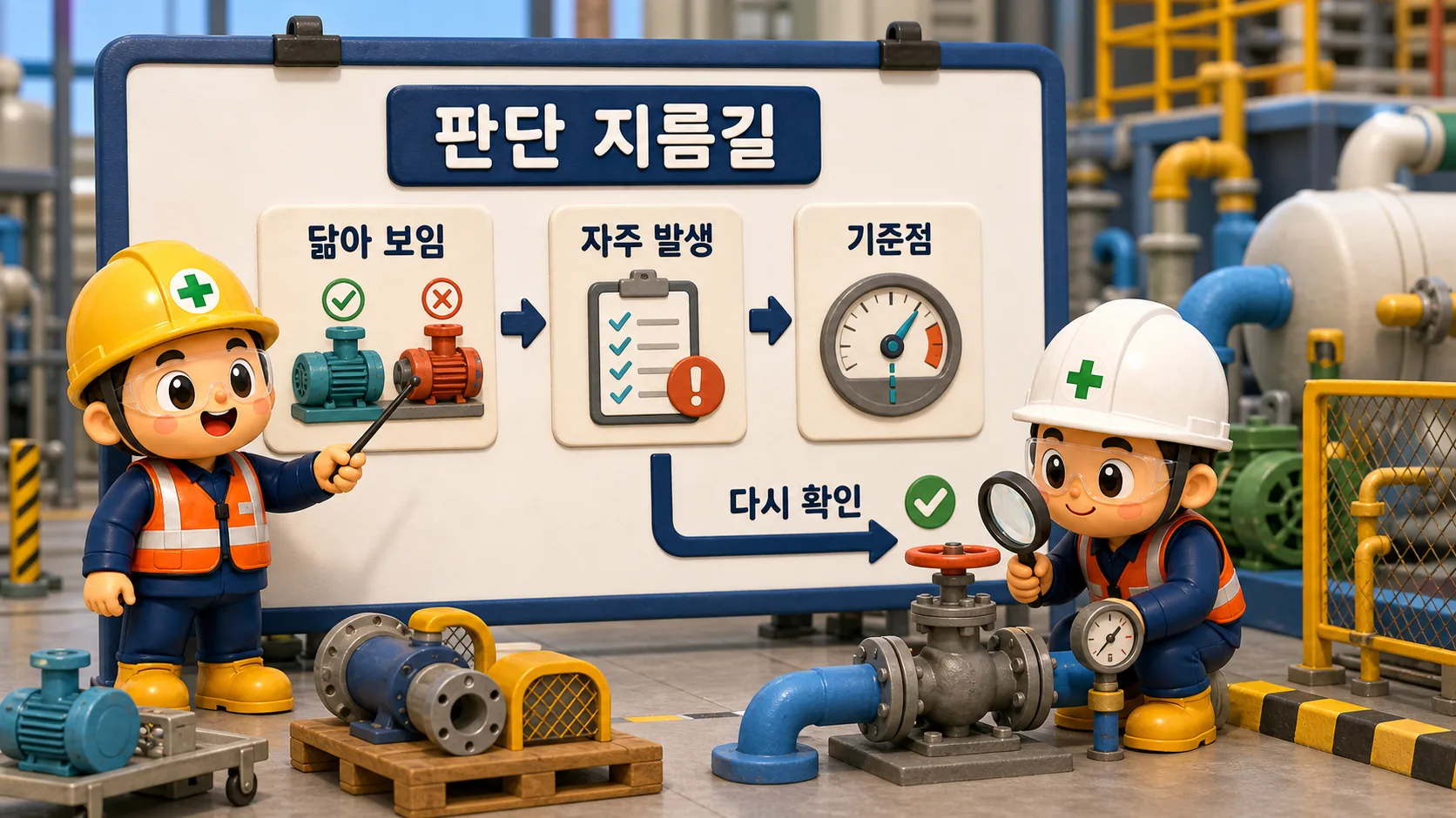 닮은 신호와 반복 경험, 첫 기준점을 비교해 경험 기반 지름길의 적용 경계를 찾는 정비팀